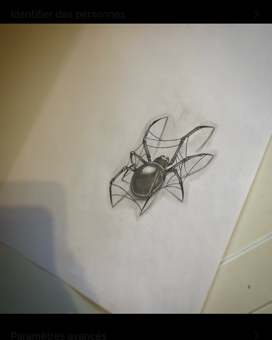 Tatouage floral delicat