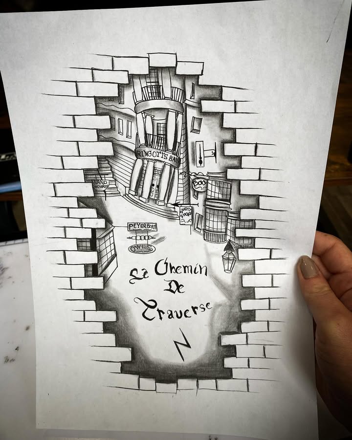 Tatouage floral delicat